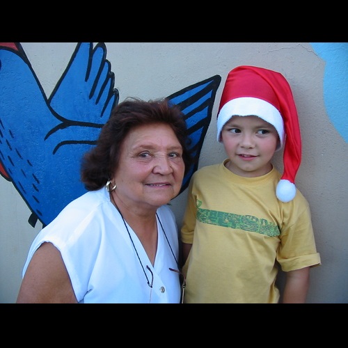 Lourdes com neto Augusto