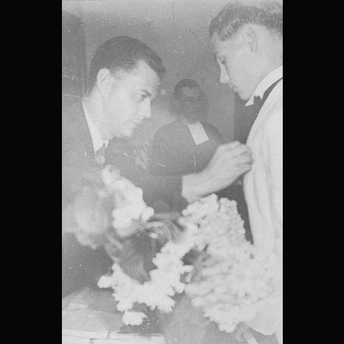 Jacir na formatura do ginásio