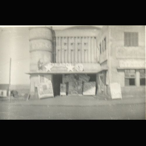 Fachada do Cine Odeon Anos 50