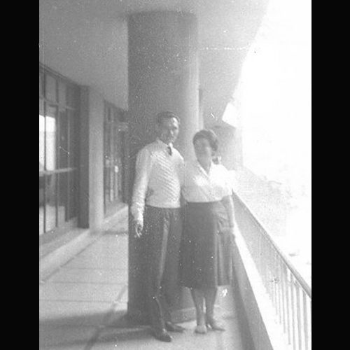 Jacir e Helma no edif ASA CWB