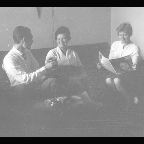 Jacir, Helma e Erica no bom chimarrão gaúcho