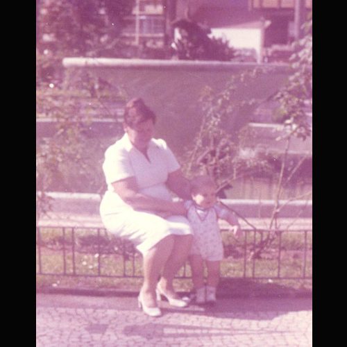 Helma com o neto Acyr