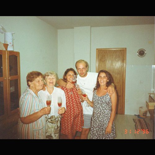 Brindando o Ano Novo de 1997